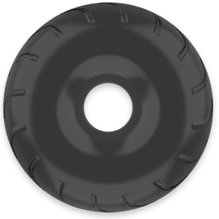POWERING SUPER FLEXIBLE RESISTANT RING  5CM PR08 BLACK
