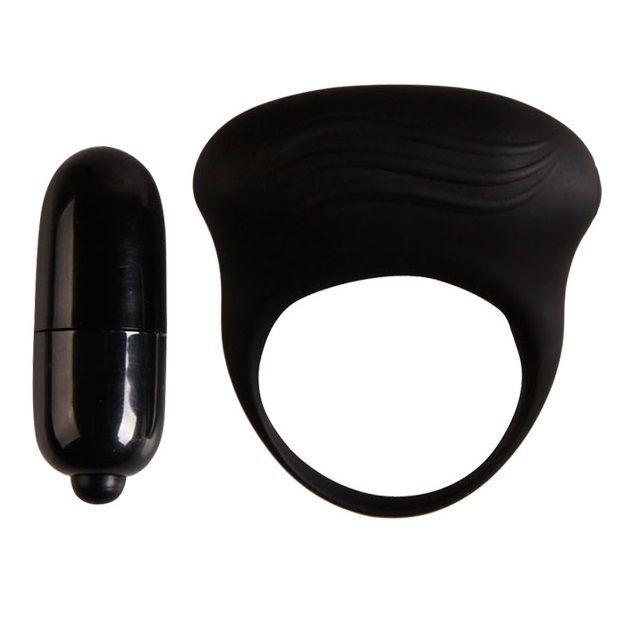 PRETTY LOVE - BERTRAM BLACK VIBRATOR RING PRETTY LOVE - BERTRAM BLACK VIBRATOR RING