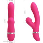 PRETTY LOVE - WILLOW RABBIT VIBRATOR AND SUCTION - Bild 3