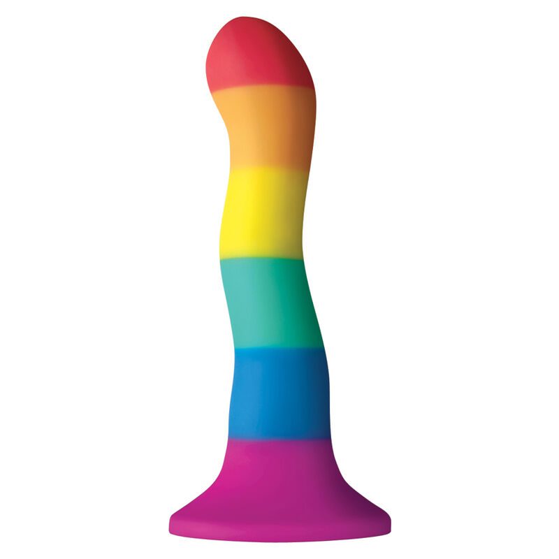 PRIDE - LGBT FLAG DILDO WAVE 17 CM PRIDE - LGBT FLAG DILDO WAVE 17 CM