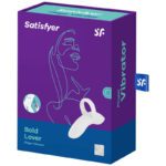 SATISFYER - BOLD LOVER FINGER VIBRATOR WHITE - Bild 4
