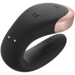 SATISFYER - DOUBLE LOVE LUXURY PARTNER VIBRATOR BLACK - Bild 4