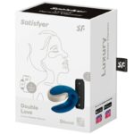 SATISFYER - DOUBLE LOVE LUXURY PARTNER VIBRATOR BLUE - Bild 5