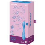 SATISFYER - G-SPOT FLEX 4+ MULTI VIBRATOR APP BLUE - Bild 4