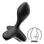 SATISFYER - GAME CHANGER PLUG VIBRATOR BLACK - Bild 3