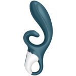 SATISFYER - HUG ME RABBIT VIBRATOR APP BLUE - Bild 2