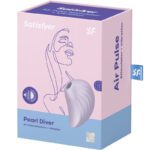 SATISFYER - PEARL DIVER AIR PULSE STIMULATOR & VIBRATOR VIOLET - Bild 4