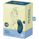 SATISFYER - VULVA LOVER 2 AIR PULSE STIMULATOR & VIBRATOR BLUE - Bild 4