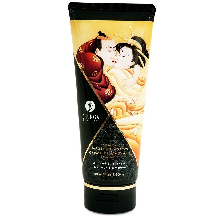 SHUNGA - SWEET ALMOND MASSAGE CREAM 200 ML SHUNGA - SWEET ALMOND MASSAGE CREAM 200 ML