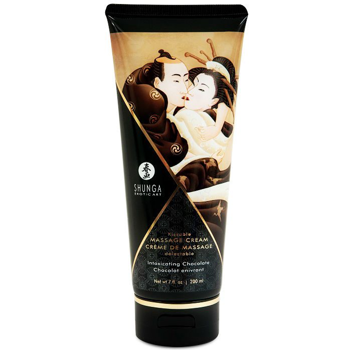 SHUNGA - CHOCOLATE MASSAGE CREAM 200 ML SHUNGA - CHOCOLATE MASSAGE CREAM 200 ML