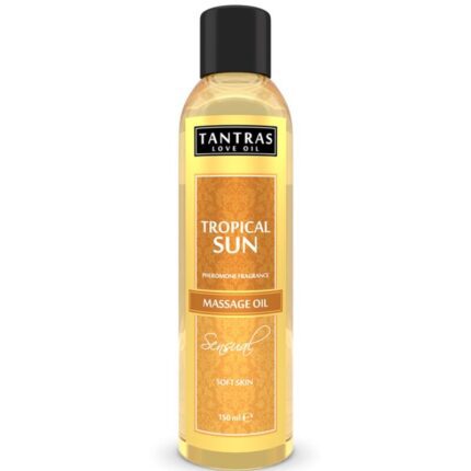 INTIMATELINE - TANTRAS LOVE OIL TROPICAL SUN MASSAGE OIL 150 ML