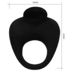 PRETTY LOVE - THIMBLE VIBRATOR RING BLACK - Bild 4