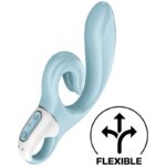 SATISFYER - LOVE ME RABBIT VIBRATION BLUE