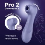 SATISFYER - PRO 2 GENERATION 3 LIQUID AIR TECHNOLOGY LILAC - Bild 5