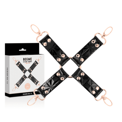 BEGME - BLACK EDITION VEGAN LEATHER HOG TIE