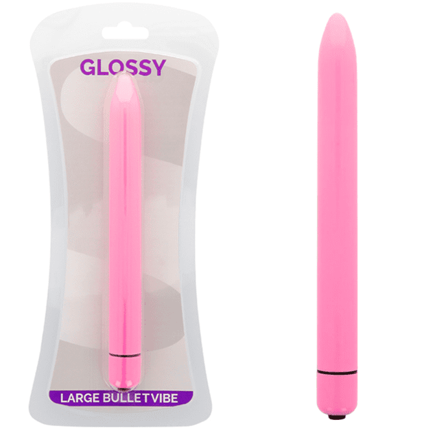 GLOSSY - SLIM VIBRATOR DEEP ROSE GLOSSY - SLIM VIBRATOR DEEP ROSE