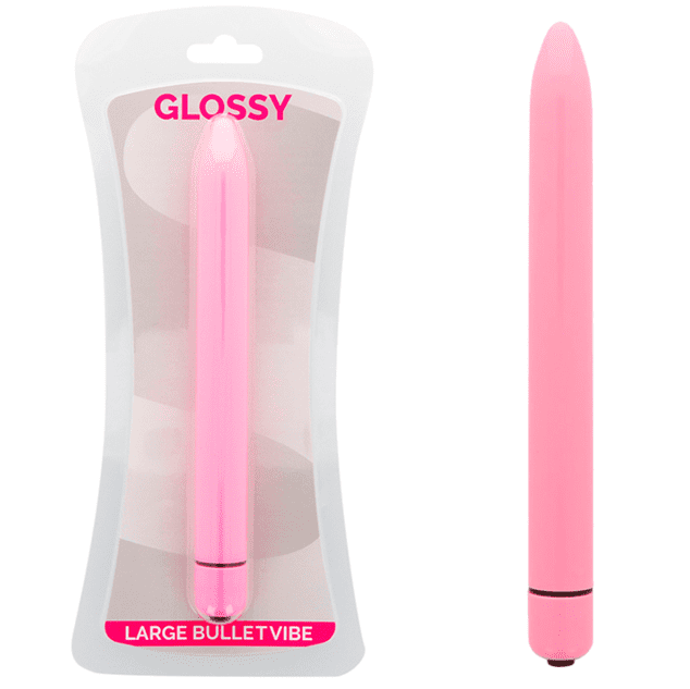 GLOSSY - SLIM VIBRATOR PINK GLOSSY - SLIM VIBRATOR PINK