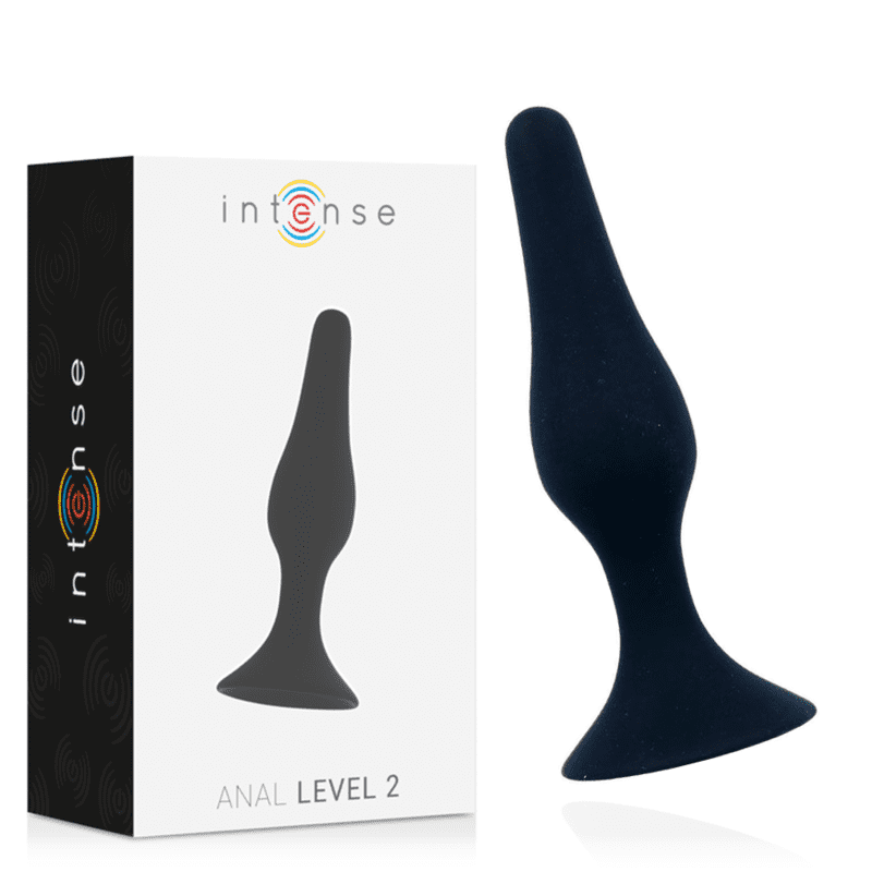 INTENSE - ANAL LEVEL 2 11.5CM BLACK INTENSE - ANAL LEVEL 2 11.5CM BLACK