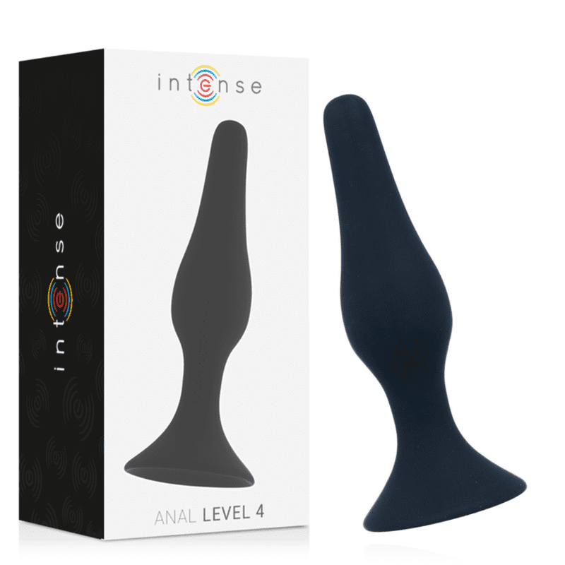 INTENSE - ANAL LEVEL 4 15.5CM BLACK INTENSE - ANAL LEVEL 4 15.5CM BLACK