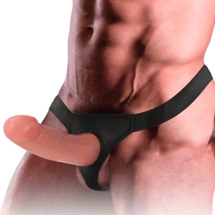INTENSE - HOLLOW HARNESS WITH DILDO 16 X 3 CM