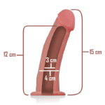 INTENSE - HOLLOW HARNESS WITH DILDO 16 X 3 CM - Bild 5