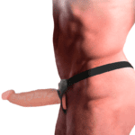 INTENSE - HOLLOW HARNESS WITH DILDO 18 X 3.5 CM - Bild 3