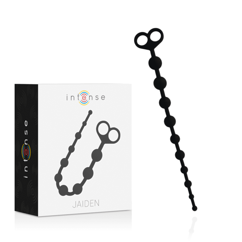 INTENSE - JAIDEN ANAL BEADS BLACK INTENSE - JAIDEN ANAL BEADS BLACK