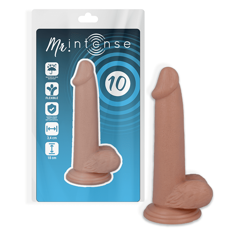 MR INTENSE - 10 REALISTIC COCK 18 CM -O- 3.4 CM MR INTENSE - 10 REALISTIC COCK 18 CM -O- 3.4 CM