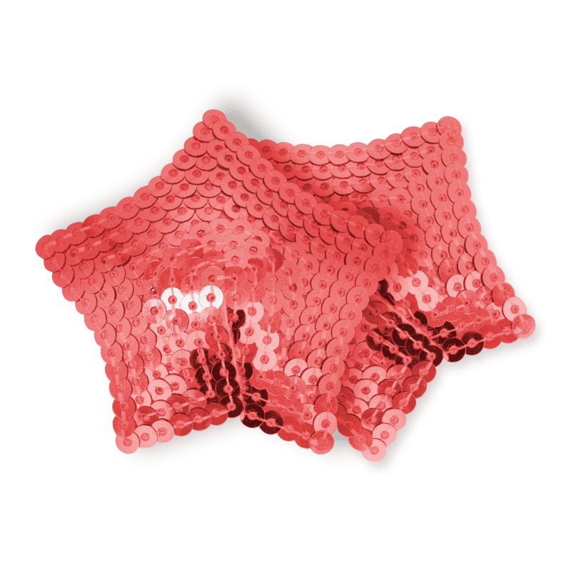OHMAMA FETISH - RED SEQUINED STAR NIPPLES COVERS OHMAMA FETISH - RED SEQUINED STAR NIPPLES COVERS
