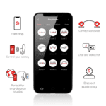 ONINDER - TOKYO VIBRATING EGG BLACK 7.5 X 3.2 CM FREE APP - Bild 2