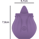 INTENSE - VIOLET CL TORIS STIMULATOR 10 VIBRATIONS LILAC - Bild 4