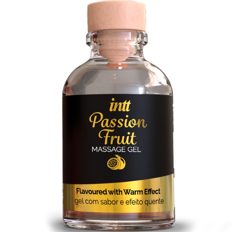 INTT MASSAGE & ORAL SEX - PASSION FRUIT FLAVORED MASSAGE GEL WITH HEAT EFFECT INTT MASSAGE & ORAL SEX - PASSION FRUIT FLAVORED MASSAGE GEL WITH HEAT EFFECT