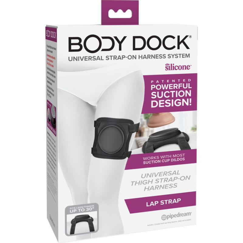 PIPEDREAMS - BODY DOCK LAP STRAP HARNESS PIPEDREAMS - BODY DOCK LAP STRAP HARNESS
