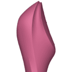 SATISFYER - CURVY TRINITY 3 AIR PULSE VIBRATOR RED - Bild 2