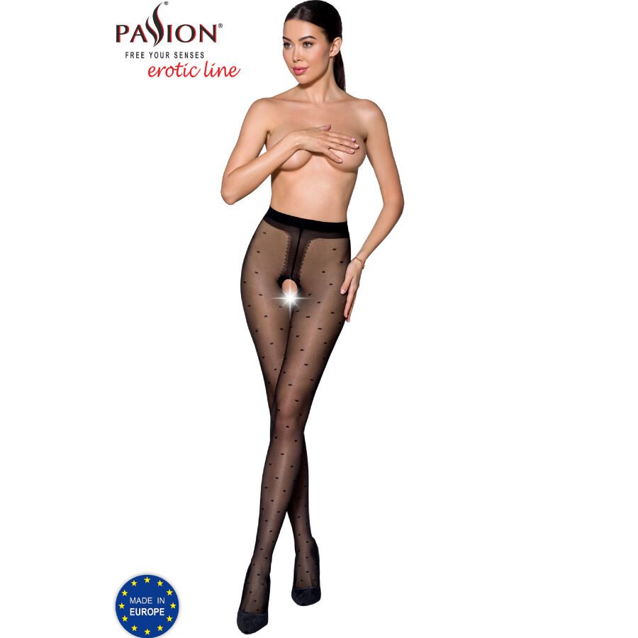 PASSION - TIOPEN 018 BLACK TIGHTS 1/2 20 DEN PASSION - TIOPEN 018 BLACK TIGHTS 1/2 20 DEN