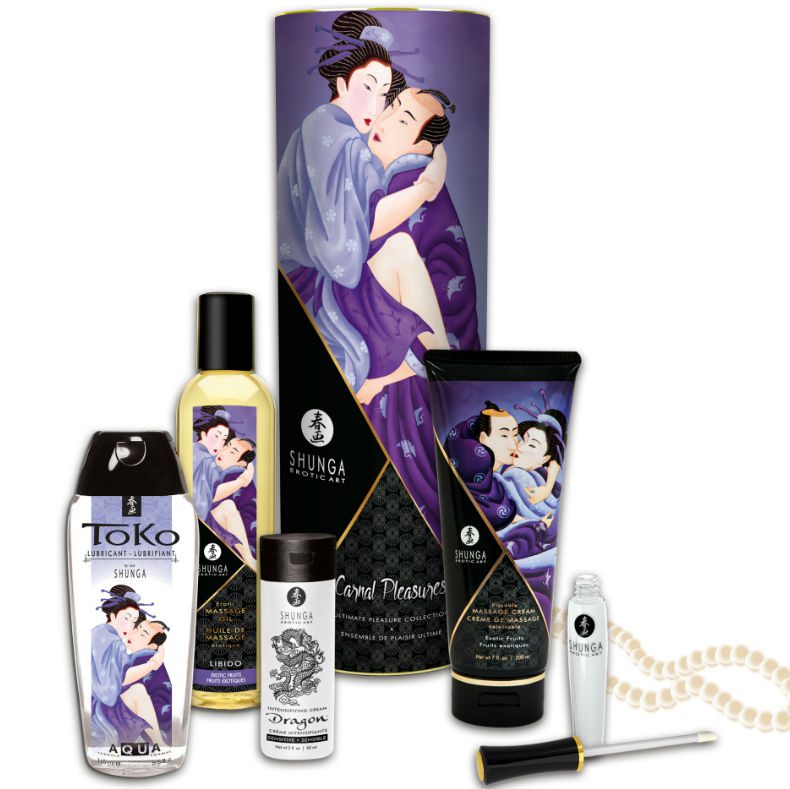 SHUNGA - CARNAL PLEASURES COLLECTION KIT SHUNGA - CARNAL PLEASURES COLLECTION KIT