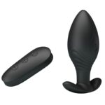 PRETTY LOVE - REGINA ANAL PLUG RECHARGEABLE VIBRATOR BLACK - Bild 3