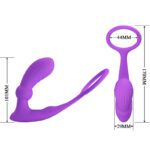 PRETTY LOVE - WARREN VIOLET ANAL RING & VIBRATOR - Bild 4