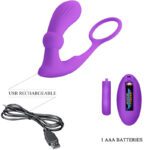 PRETTY LOVE - WARREN VIOLET ANAL RING & VIBRATOR - Bild 5