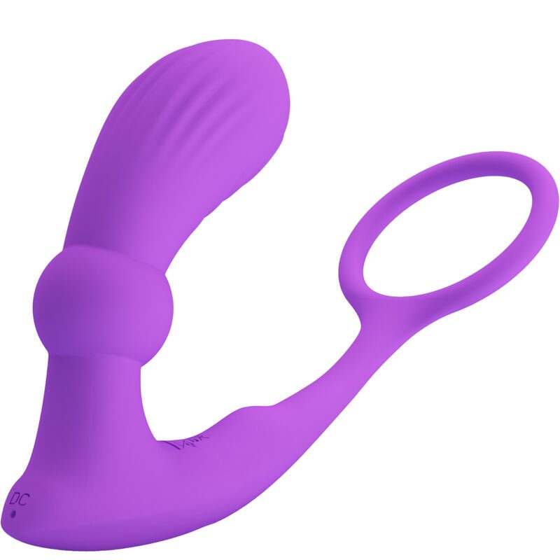 PRETTY LOVE - WARREN VIOLET ANAL RING & VIBRATOR PRETTY LOVE - WARREN VIOLET ANAL RING & VIBRATOR