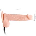 DANCE - REALISTIC INFLATABLE DILDO WITH SUCTION CUP 15 CM - Bild 3