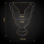 G-VIBE - GCUP BLACK MENSTRUAL CUP - Bild 4