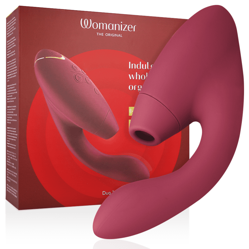 WOMANIZER - DUO 2 STIMULATOR BORDEAUX WOMANIZER - DUO 2 STIMULATOR BORDEAUX