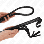 KINK - LONG BLACK SNAKE WHIP 210 CM - Bild 2