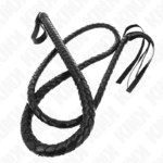 KINK - LONG BLACK SNAKE WHIP 210 CM - Bild 3