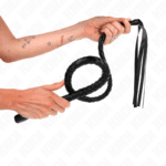 KINK - LONG WHIP WITH BEADS 110 CM - Bild 2