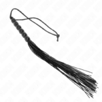 KINK - MINI SILICONE WHIP WITH 6 BLACK BEADS 26 CM - Bild 2
