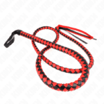 KINK - RED LONG SNAKE WHIP 210 CM - Bild 2