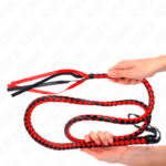 KINK - RED LONG SNAKE WHIP 210 CM - Bild 5