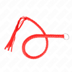 KINK - SNAKE WHIP WITH RED HAND RING 65 CM - Bild 2